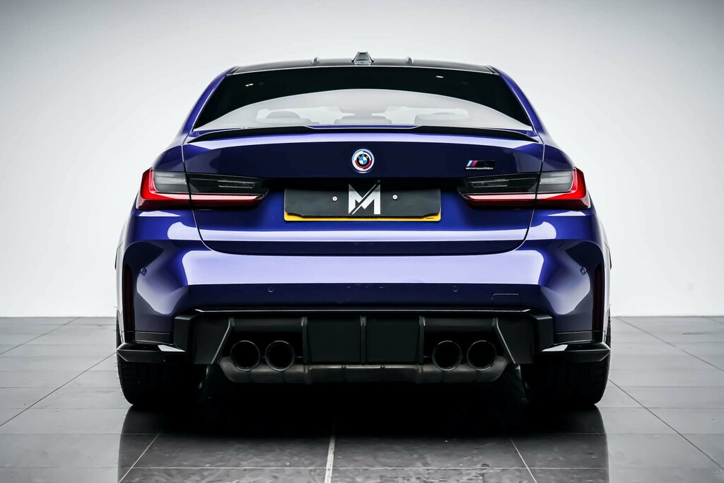 BMW M3 Biturbo Competition Saloon Steptronic M Xdr YB72XDN Blue #3