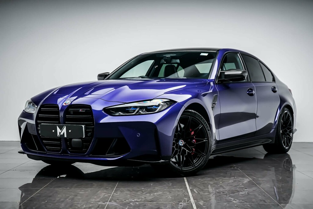 BMW M3 Biturbo Competition Saloon Steptronic M Xdr YB72XDN Blue #4