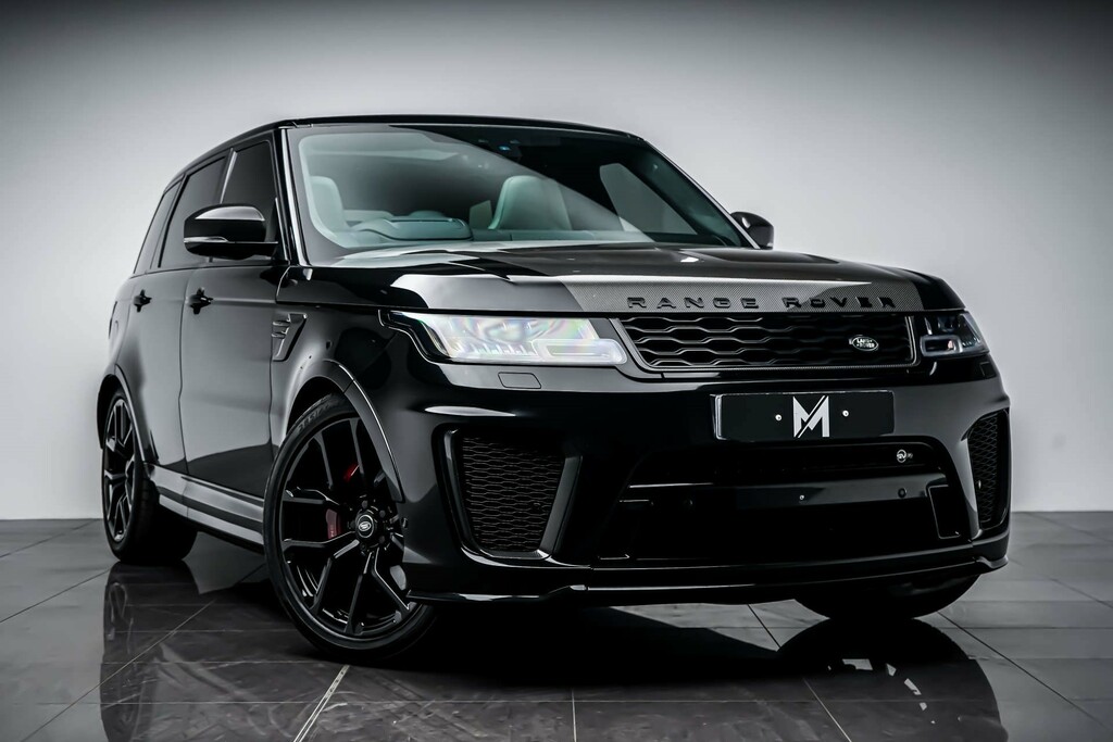 Land Rover Range Rover Sport Svr Sc 4Wd Black