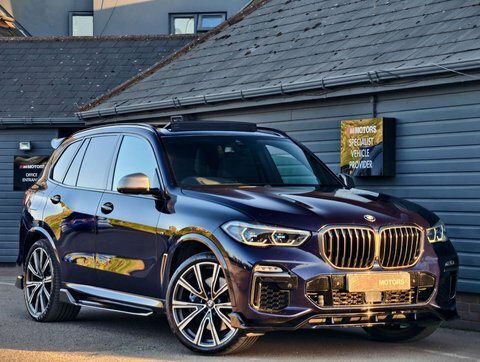 BMW X5 3.0 X5 M50d RE20EFM Blue #5