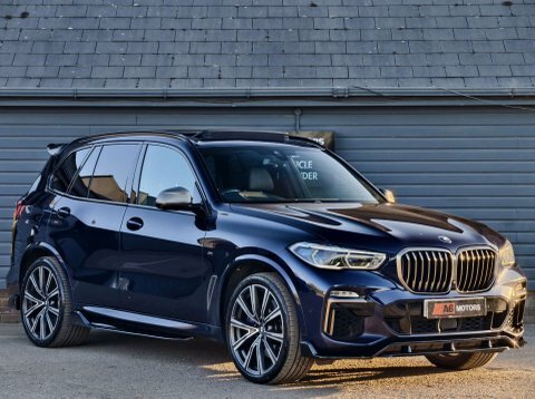 BMW X5 3.0 X5 M50d RE20EFM Blue #2