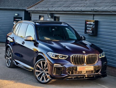 BMW X5 3.0 X5 M50d RE20EFM Blue #6