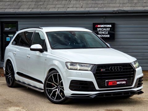 Audi SQ7 4.0 Sq7 Tdi White #5