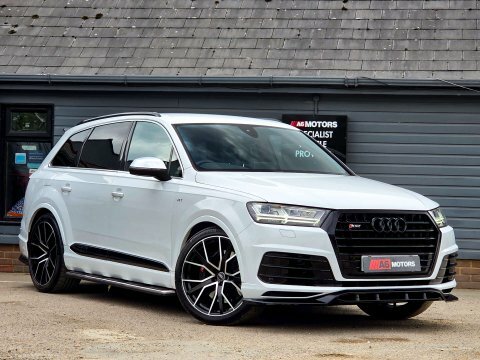 Audi SQ7 4.0 Sq7 Tdi White #3