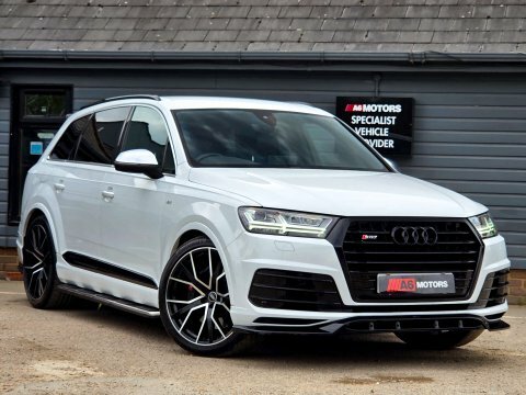 Audi SQ7 4.0 Sq7 Tdi White #2