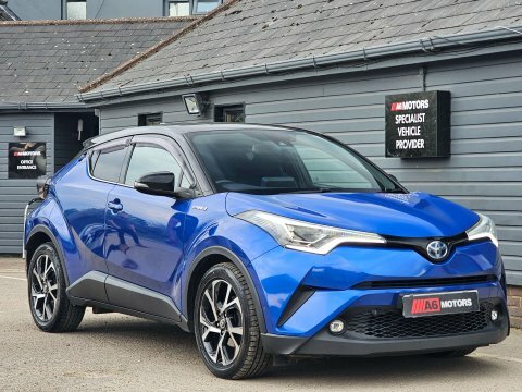 Toyota C-Hr 1.8 C-hr-dynamic Hev GV66PXY Blue #4