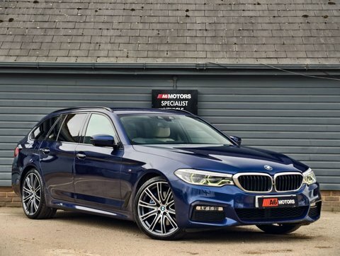 BMW 5 Series 3.0 530D Xdrive LS68ZTB Blue #3