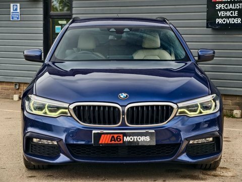 BMW 5 Series 3.0 530D Xdrive LS68ZTB Blue #5