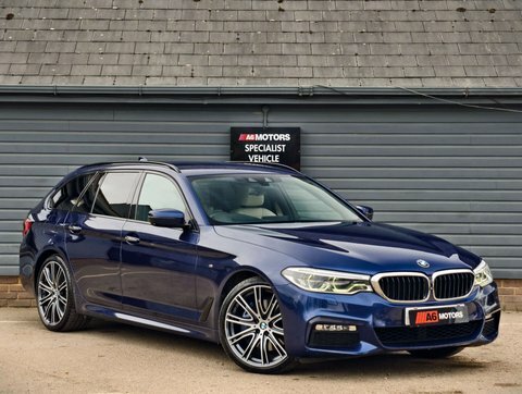 BMW 5 Series 3.0 530D Xdrive LS68ZTB Blue #2