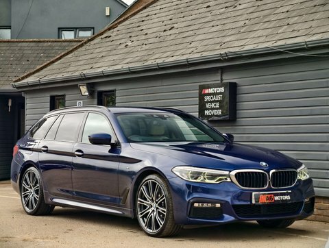 BMW 5 Series 3.0 530D Xdrive LS68ZTB Blue #4