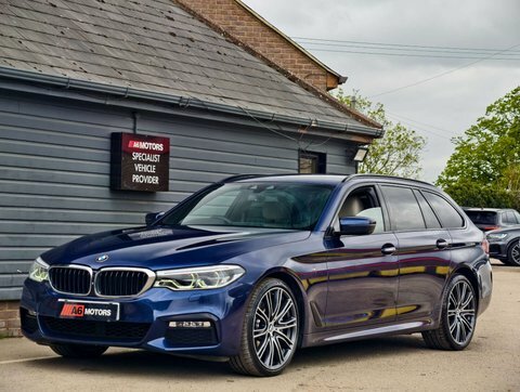 BMW 5 Series 3.0 530D Xdrive LS68ZTB Blue #6