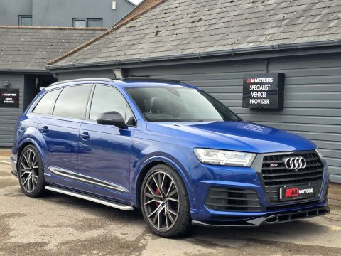 Audi SQ7 4.0 Sq7 Tdi Blue #3