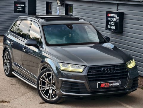 Audi Q7 3.0 Q7 S YJ67RLD Grey #3