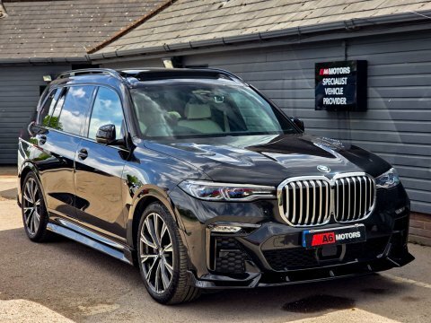 BMW X7 3.0 40I M GP19XWX Black #2