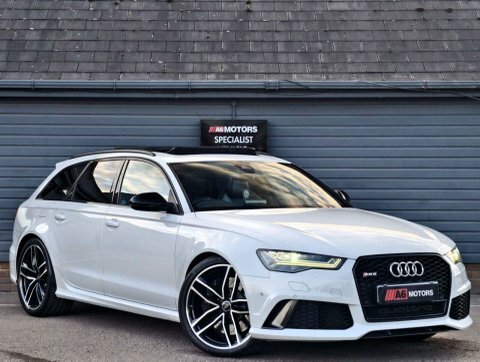 Audi RS6 4.0 Tfsi V8 White #3