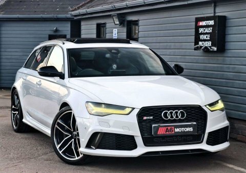 Audi RS6 4.0 Tfsi V8 White #4