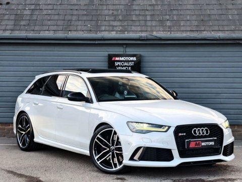 Audi RS6 4.0 Tfsi V8 White #6