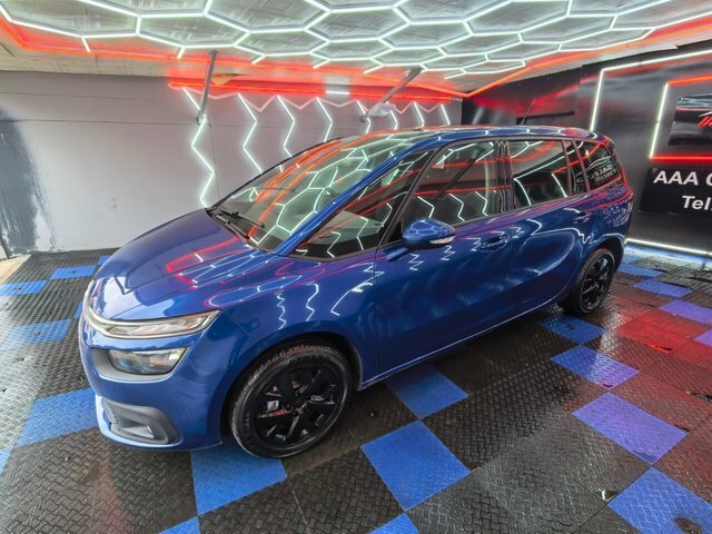 Citroen Grand C4 Picasso 1.6 Bluehdi Touch Edition Mpv Eu CF66JCZ Blue #6