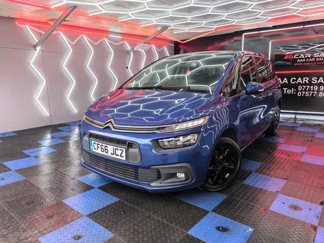 Citroen Grand C4 Picasso 1.6 Bluehdi Touch Edition Mpv Eu CF66JCZ Blue #2