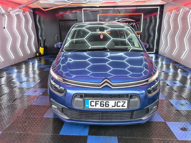 Citroen Grand C4 Picasso 1.6 Bluehdi Touch Edition Mpv Eu CF66JCZ Blue #4