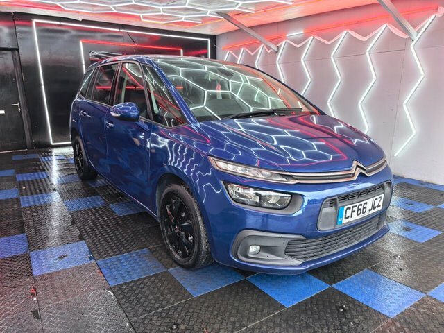 Citroen Grand C4 Picasso 1.6 Bluehdi Touch Edition Mpv Eu CF66JCZ Blue #3