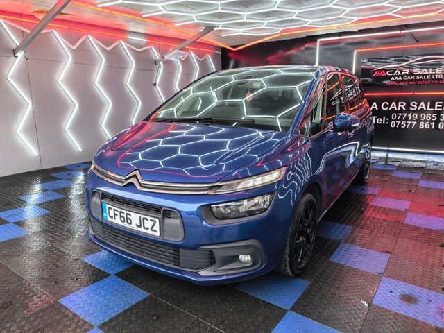 Citroen Grand C4 Picasso 1.6 Bluehdi Touch Edition Mpv Eu CF66JCZ Blue #5