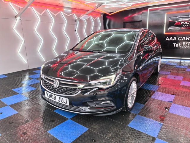 Vauxhall Astra 1.6I Turbo Gpf Elite Nav Hatchback Manu KM68JUJ Black #5