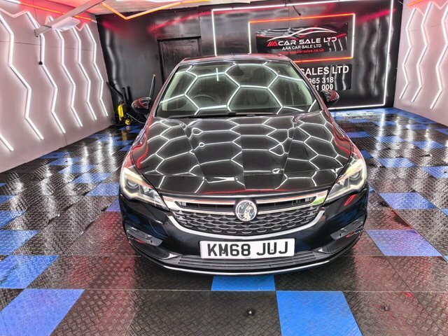 Vauxhall Astra 1.6I Turbo Gpf Elite Nav Hatchback Manu KM68JUJ Black #4
