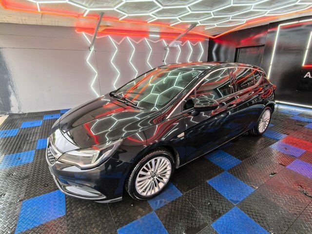 Vauxhall Astra 1.6I Turbo Gpf Elite Nav Hatchback Manu KM68JUJ Black #6