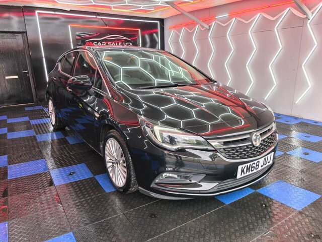 Vauxhall Astra 1.6I Turbo Gpf Elite Nav Hatchback Manu KM68JUJ Black #3