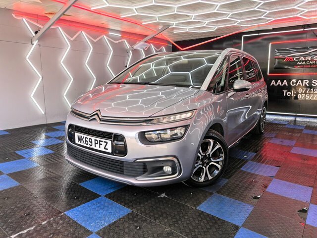 Citroen Grand C4 SpaceTourer 1.5 Bluehdi Flair Mpv Euro 6 S MK69PFZ Grey #2