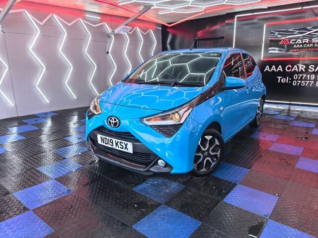 Toyota Aygo 1.0 Vvt-i X-plore Hatchback Euro ND19KSX Blue #2