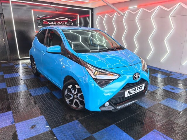 Toyota Aygo 1.0 Vvt-i X-plore Hatchback Euro Blue
