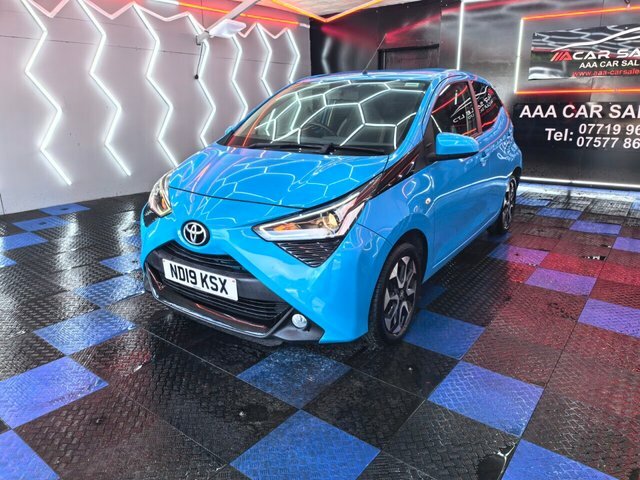 Toyota Aygo 1.0 Vvt-i X-plore Hatchback Euro ND19KSX Blue #5