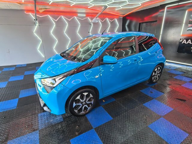 Toyota Aygo 1.0 Vvt-i X-plore Hatchback Euro ND19KSX Blue #6