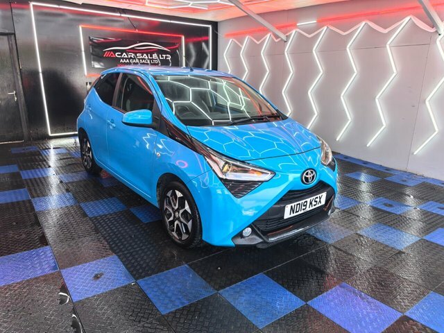 Toyota Aygo 1.0 Vvt-i X-plore Hatchback Euro ND19KSX Blue #3