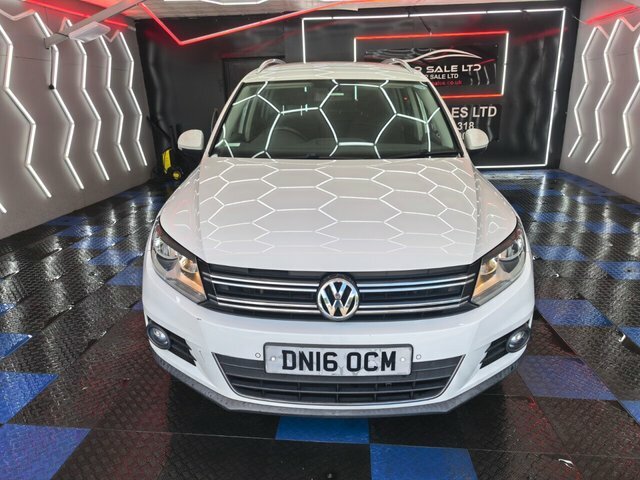 Volkswagen Tiguan 2.0 Tdi Bluemotion Tech Match Edition Suv Dies DN16OCM White #4
