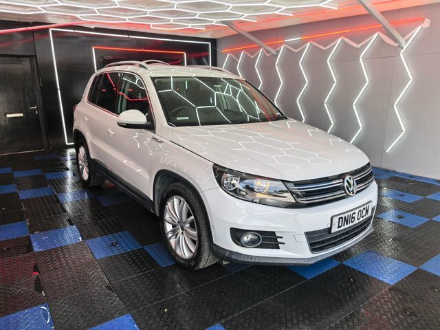 Volkswagen Tiguan 2.0 Tdi Bluemotion Tech Match Edition Suv Dies DN16OCM White #3