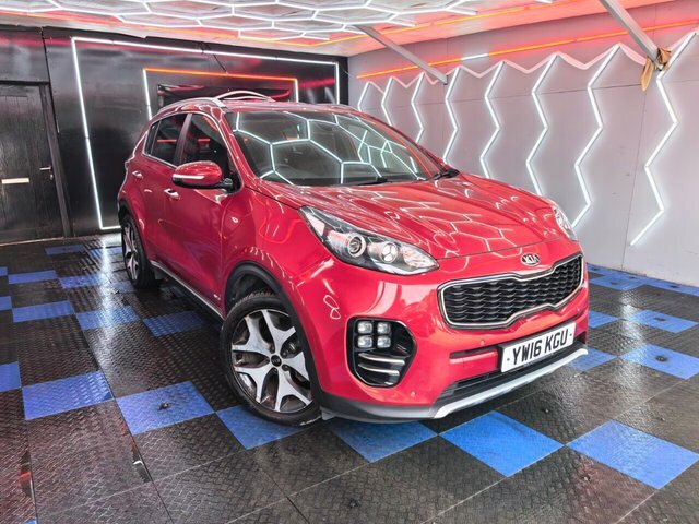 Kia Sportage 2.0 Crdi Gt-line Suv Awd Euro 6 Red