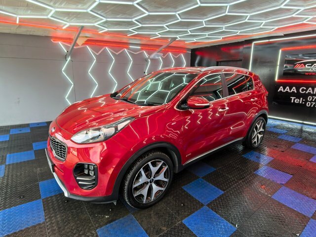 Kia Sportage 2.0 Crdi Gt-line Suv Awd Euro 6 YW16KGU Red #6