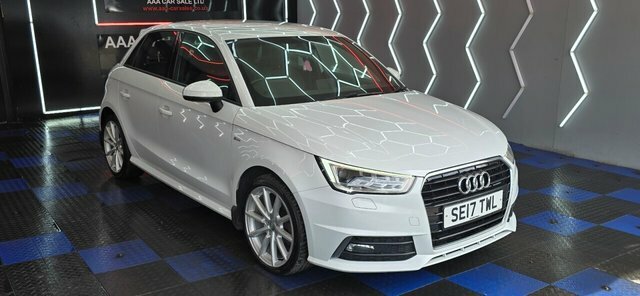 Audi A1 1.6 Tdi S Line Sportback Euro 6 SE17TWL White #3