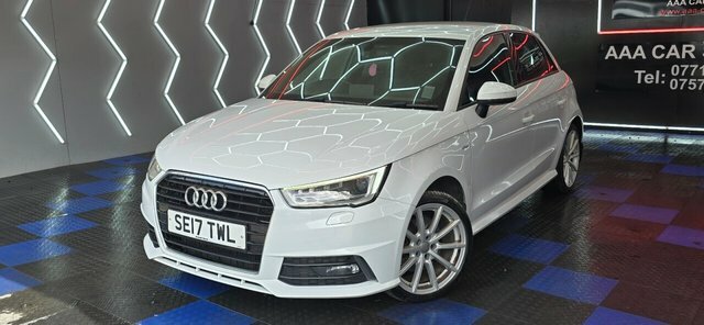 Audi A1 1.6 Tdi S Line Sportback Euro 6 SE17TWL White #2