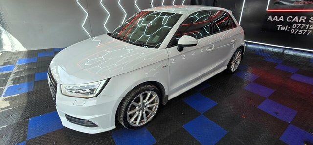 Audi A1 1.6 Tdi S Line Sportback Euro 6 SE17TWL White #6