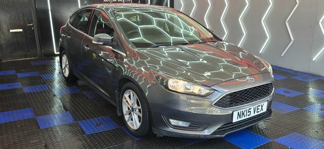 Ford Focus 1.6 Zetec Hatchback Powershift Euro 6 NK15VEX Grey #3
