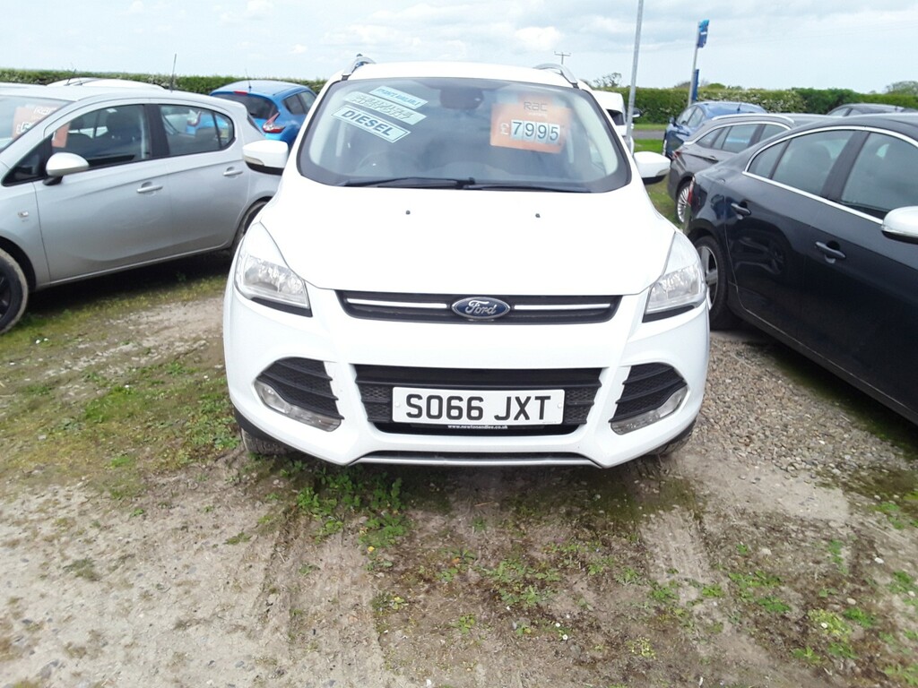 Ford Kuga Suv 2.0 Tdci Zetec 2016 SO66JXT White #2