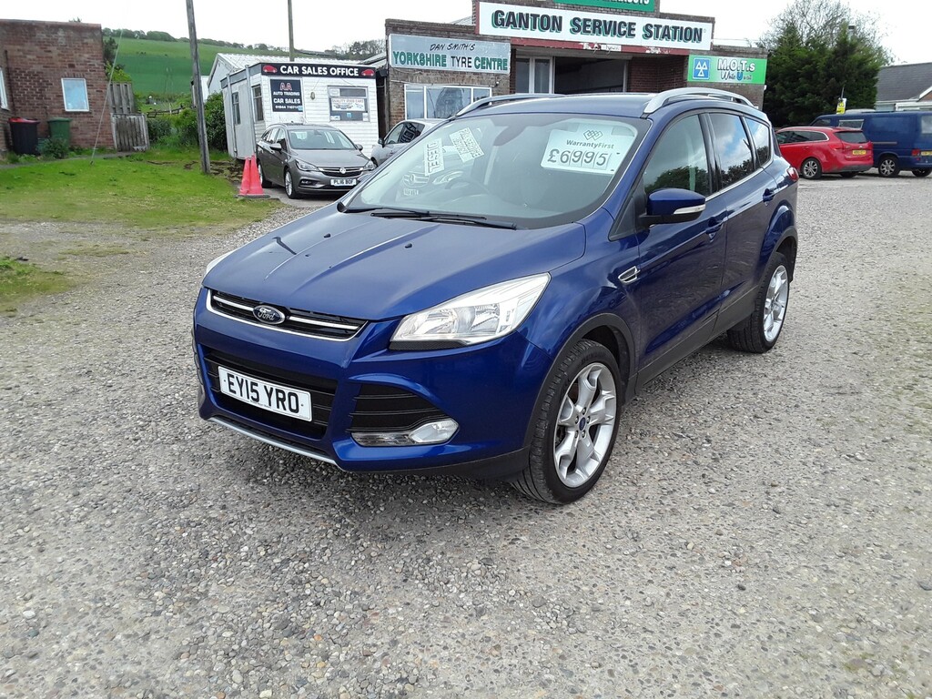 Ford Kuga Suv 2.0 Tdci Titanium 2015 EY15YRO Blue #3
