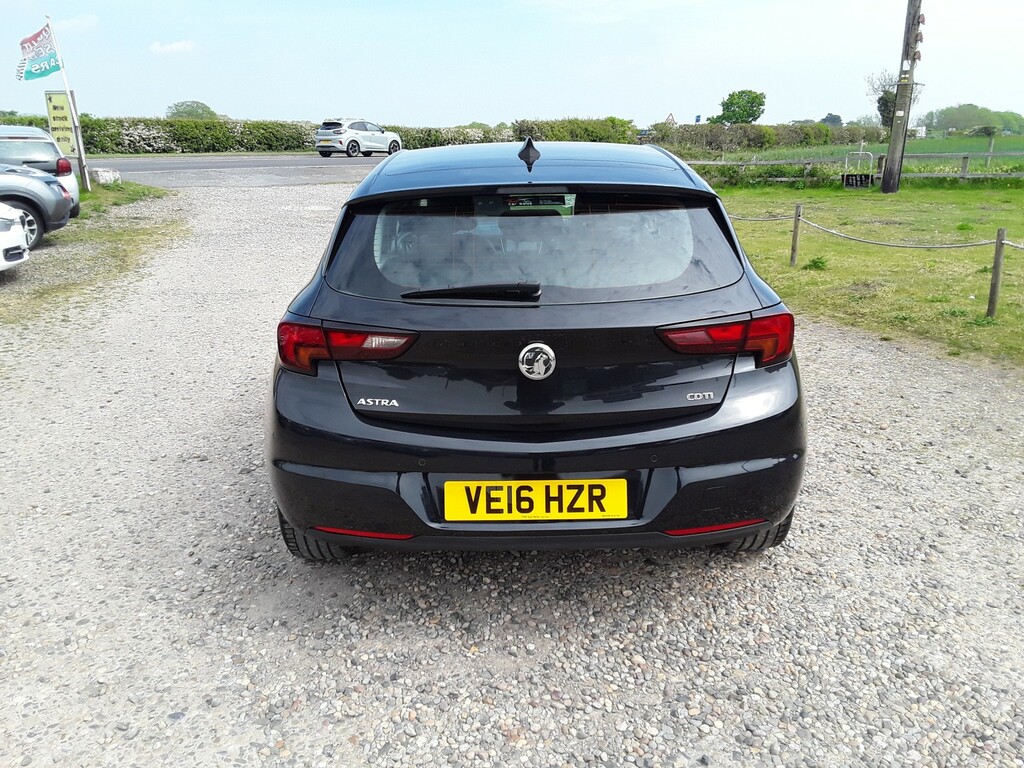 Vauxhall Astra Hatchback 1.6 Cdti Blueinjection Elite Nav 2016 VE16HZR Black #6