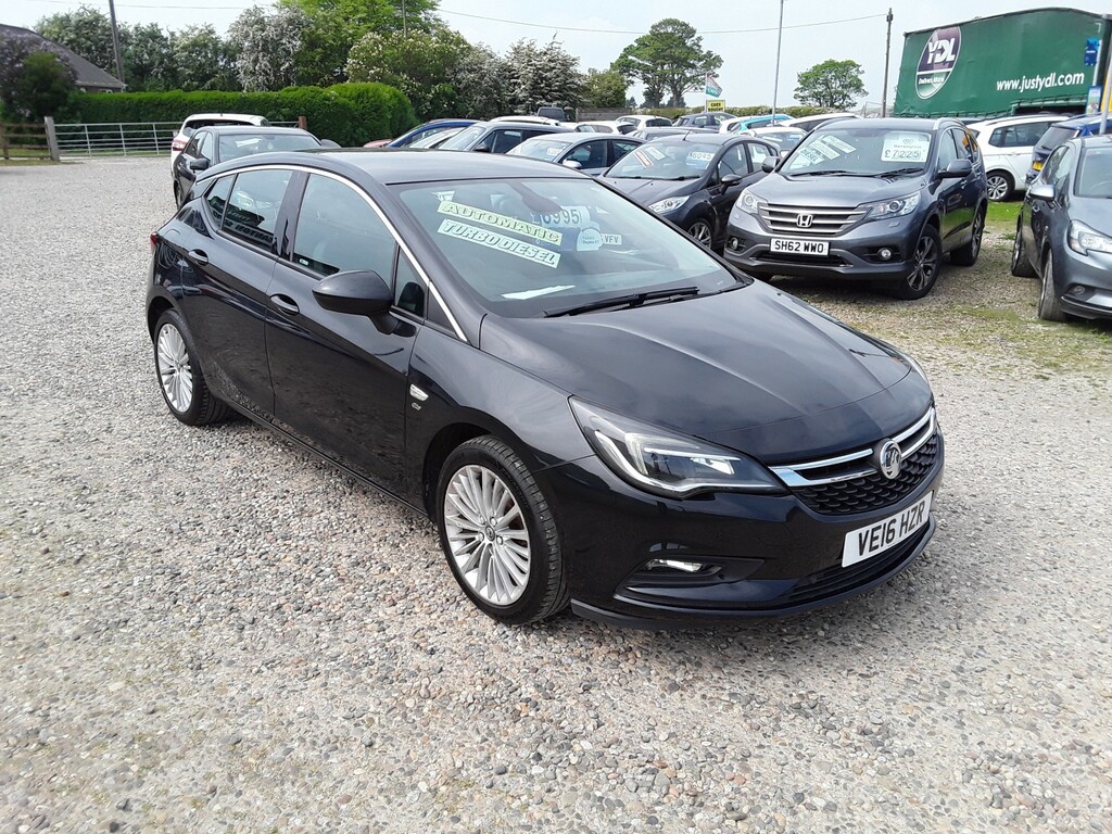 Vauxhall Astra Hatchback 1.6 Cdti Blueinjection Elite Nav 2016 Black