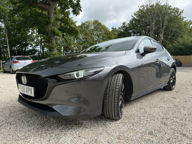 Mazda 3 2.0 Skyactiv-x Mhev Gt Sport Tech Hatchback Pe FY69VPV Grey #3