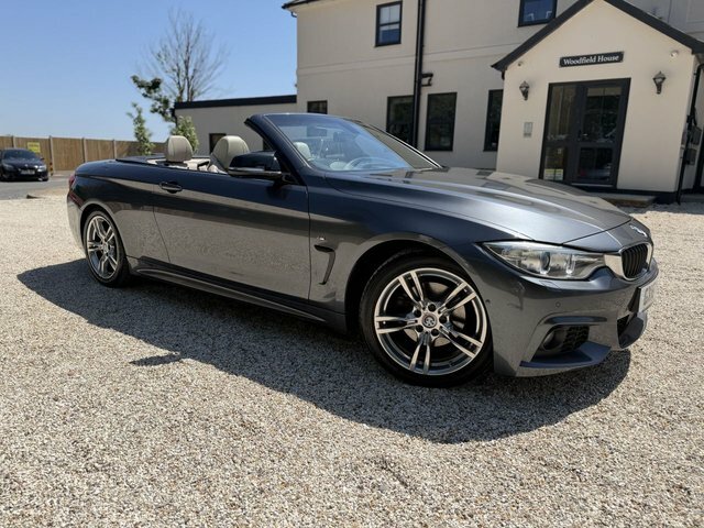 BMW 4 Series 2.0 420D M Sport Convertible Euro Grey